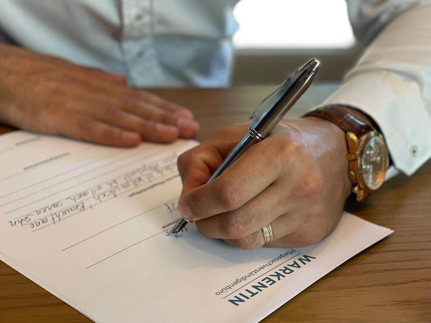Hand, Blatt, Uhr, Stift, Antrag